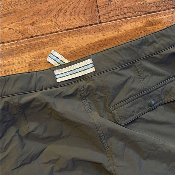 Burton Green Cargo Pants Durable Cotton Blend - Picture 9 of 10